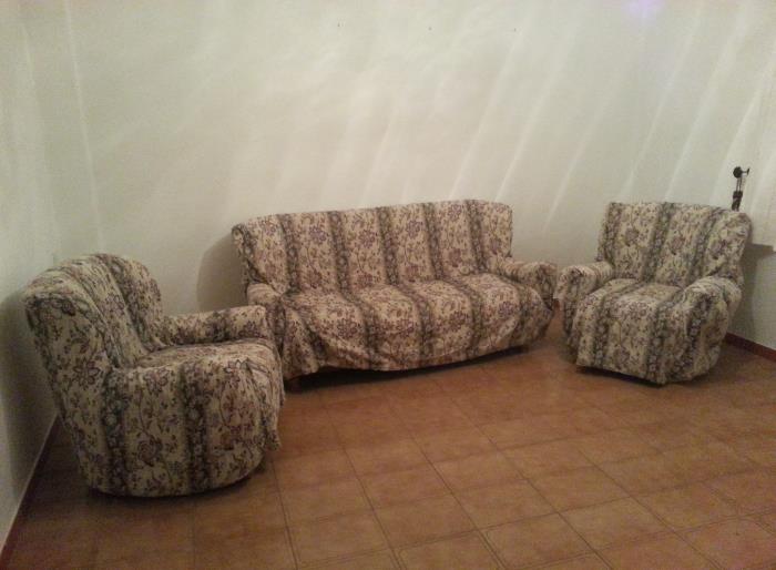 sofá y 2 sillones vintage