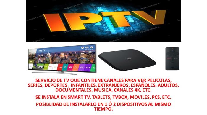 iptv sin cortes españolas con 5000 canales de tv